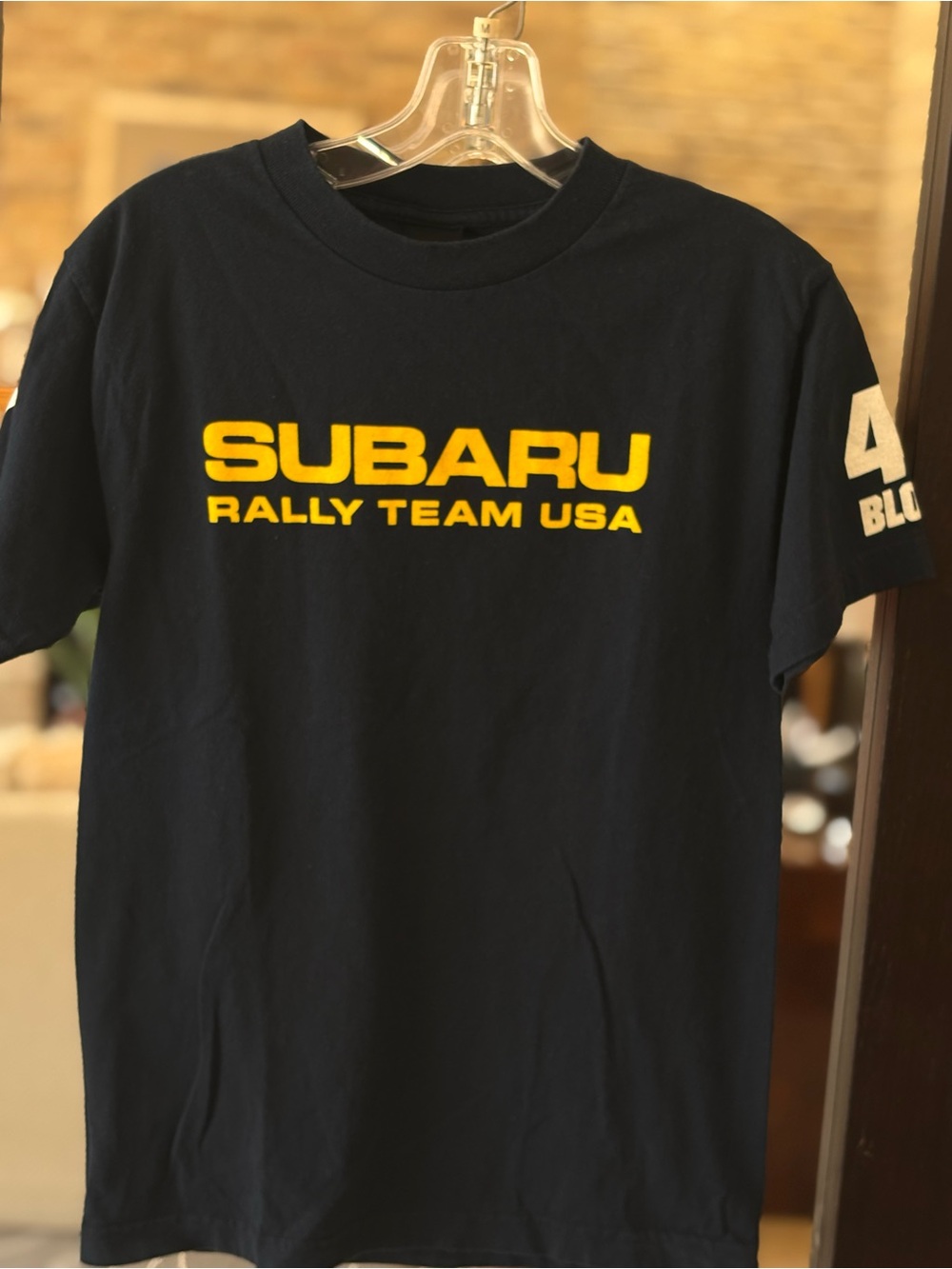 DC Shoes Subaru Rally Team USA T-Shirt Ken Block 43 Travis Pastrana 199 Small
